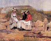 温斯洛 荷默 : Girls with Lobster